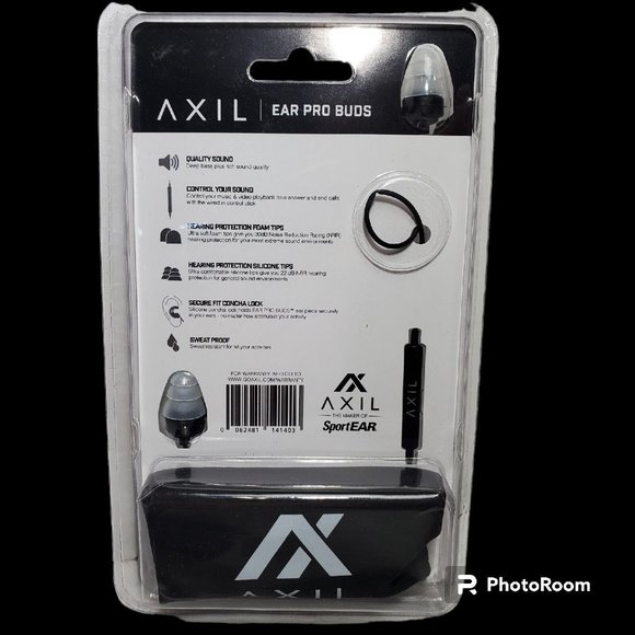 AXIL EAR PRO BUDS Hearing Protection Shooting Earbuds, Sound Control, Wired, NEW - Picture 4 of 4